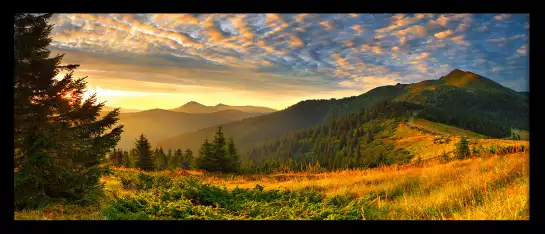 Colline et nature - paysage montagne