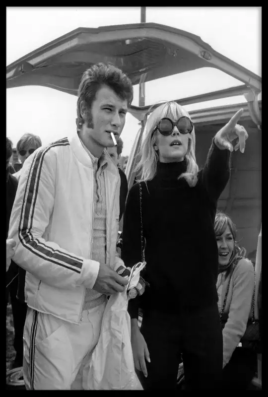 Johnny Hallyday et Sylvie Vartan 1967 Affiches c l brit s