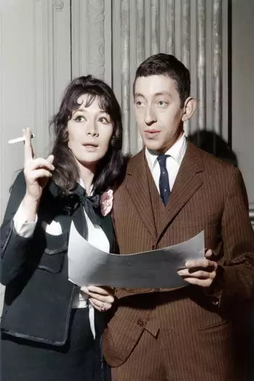 Juliette Greco et Serge Gainsbourg - photo de célébrités