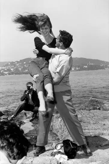 Brigitte Bardot et Carl Mohner- affiche de cinema