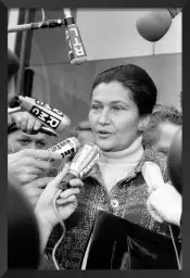 Simone Veil en 1976- photo de célébrités