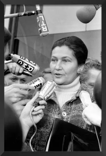 Simone Veil en 1976- photo de célébrités