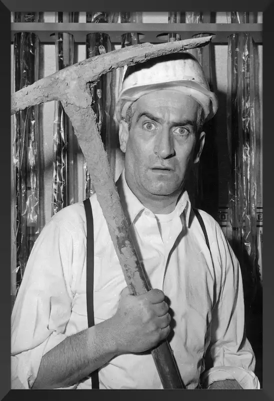 Louis de Funes en tournage- photo de célébrités