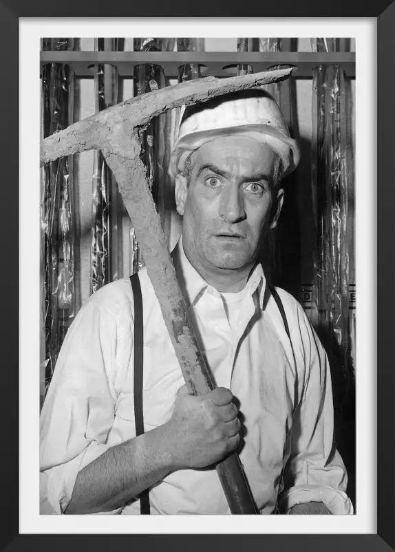 Louis de Funes en tournage- photo de célébrités