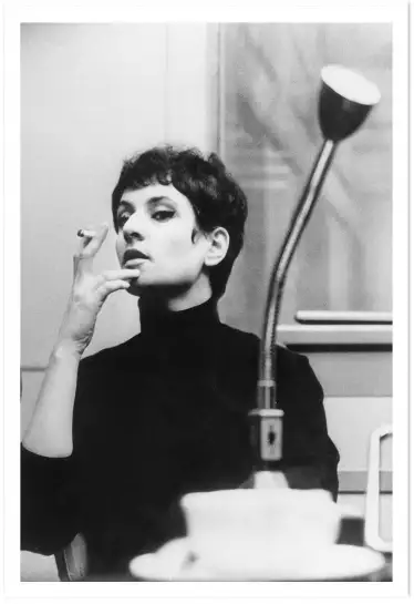 Barbara en 1965- affiche chanteur célèbre