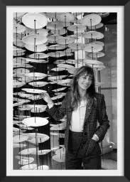 Jane Birkin à la maison du Limousin-photo vintage