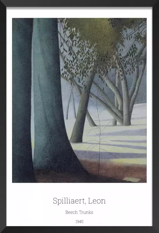 Troncs de Leon Spilliaert- poster tableau celebre