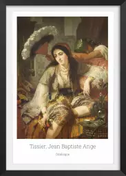 Odalisque de Tissier- tableau celebre