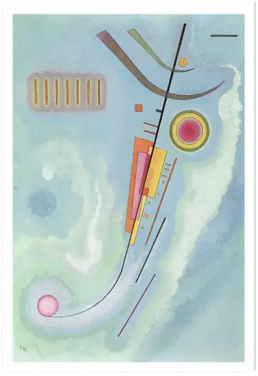 Leger par Kandinsky- tableau celebre