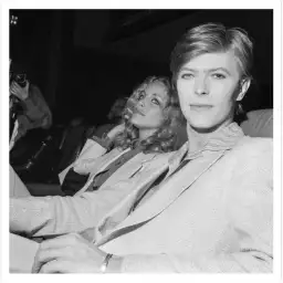 Portrait de David Bowie en 1977 - photo de célébrités
