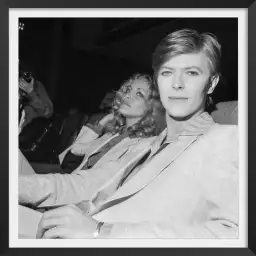 Portrait de David Bowie en 1977 - photo de célébrités