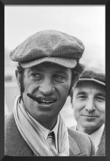 Belmondo dans Borsalino - photos acteurs noir et blanc