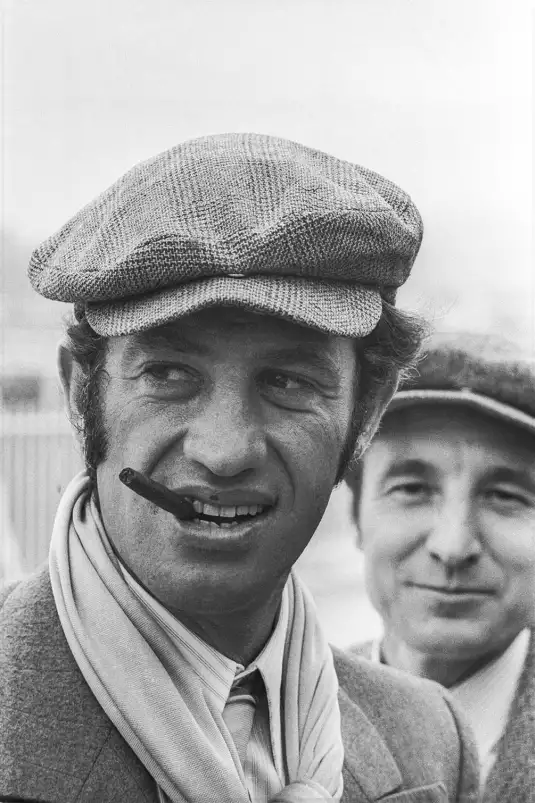 Belmondo dans Borsalino - photos acteurs noir et blanc