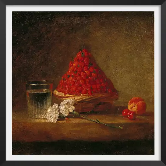 Le panier des fraises de bois - tableau celebre