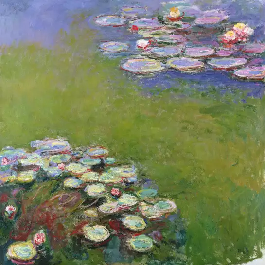 Les Nenuphars de Claude Monet - tableau celebre