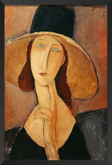 Portrait de Jeanne de Modigliani- tableau celebre