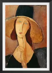 Portrait de Jeanne de Modigliani- tableau celebre