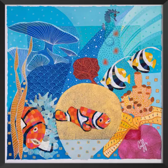 Oceanie clown - poster monde
