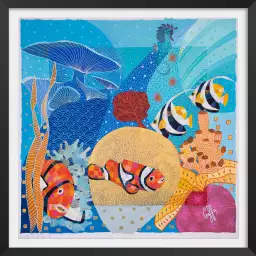 Oceanie clown - poster monde