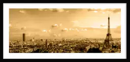 Sunset sur la Tour eiffel - tableau de Paris