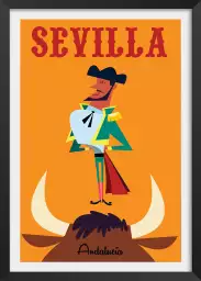 Sevilla toros-affiche vintage