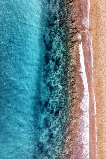 Diamond beach - tableau paysage mer