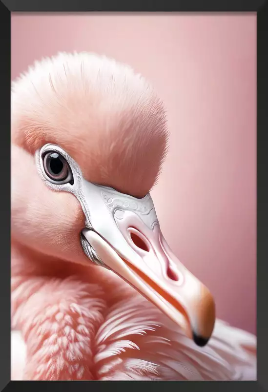 Pinkie - affiche oiseaux