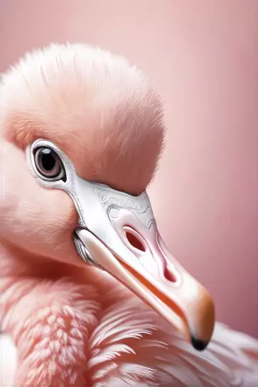 Pinkie - affiche oiseaux