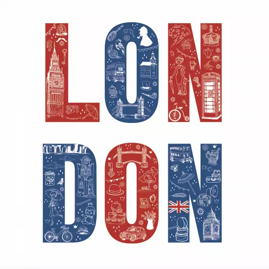 London vintage - poster vintage