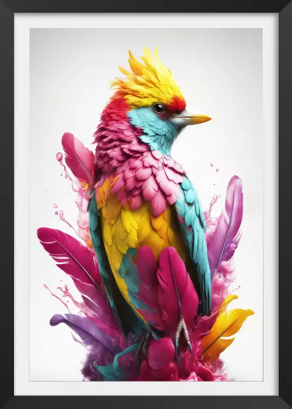 Magical bird - affiche oiseaux