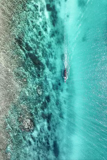 Jukung sur Penida - poster bateau