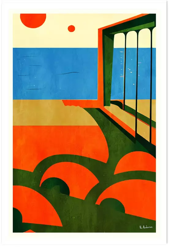 Amalfi - affiche paysage