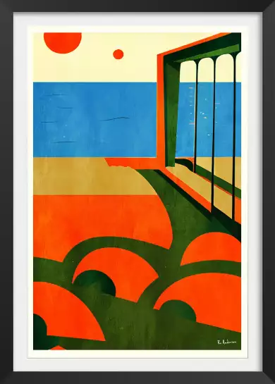 Amalfi - affiche paysage