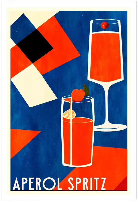 Aperol Spritz - affiche cuisine