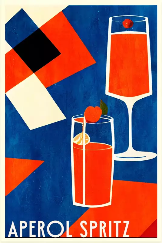 Aperol Spritz - affiche cuisine