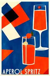 Aperol Spritz - affiche cuisine