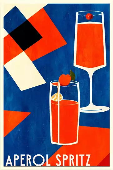 Aperol Spritz - affiche cuisine