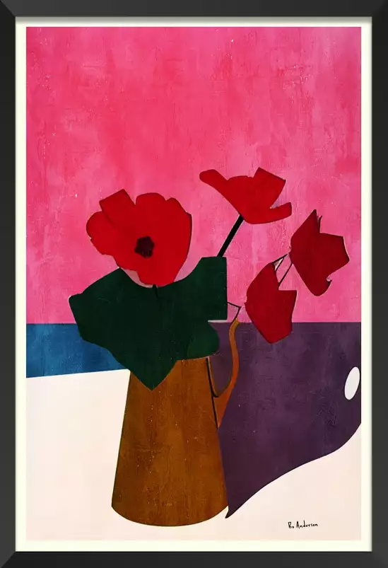 Bonsoir, Cherie - affiche nature morte