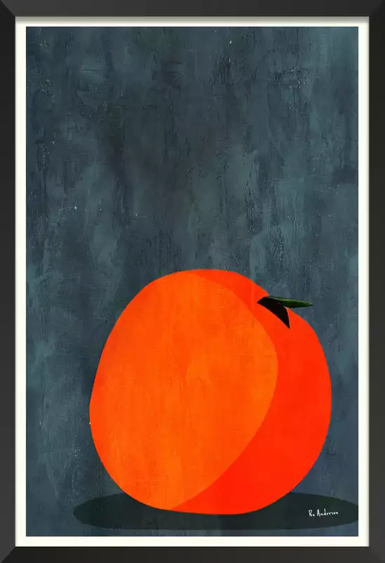 Calmly Sleeping Apple - affiche fruits