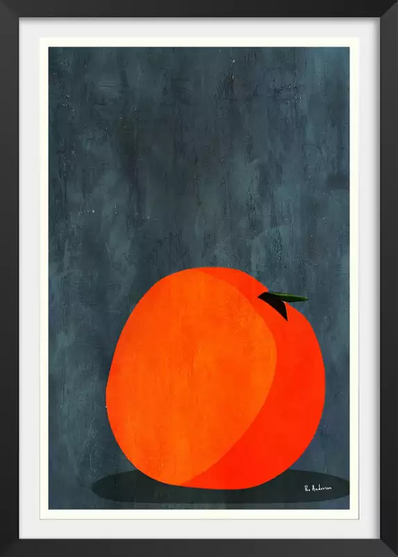 Calmly Sleeping Apple - affiche fruits