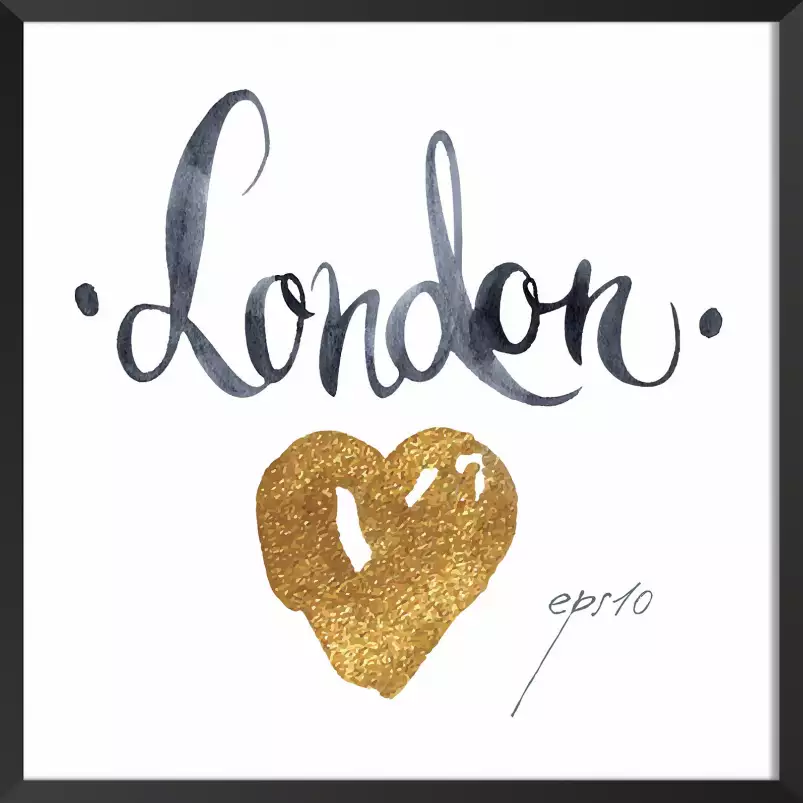 London gloss - tableau londres