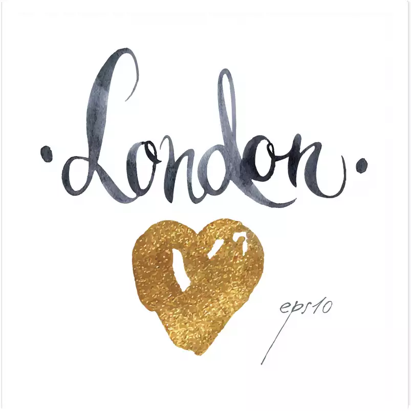 London gloss - tableau londres