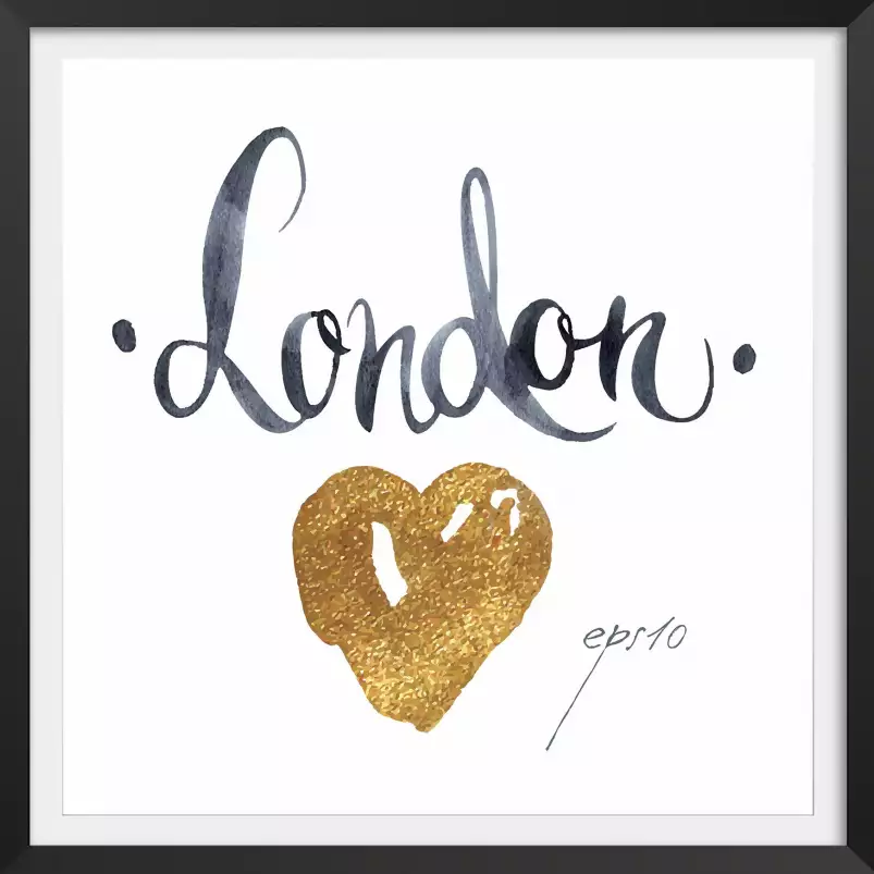 London gloss - tableau londres