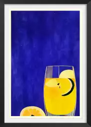 Ice Cold Lemonade - affiche fruits et legumes