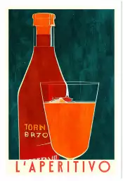 L'Aperitivo - affiche boisson