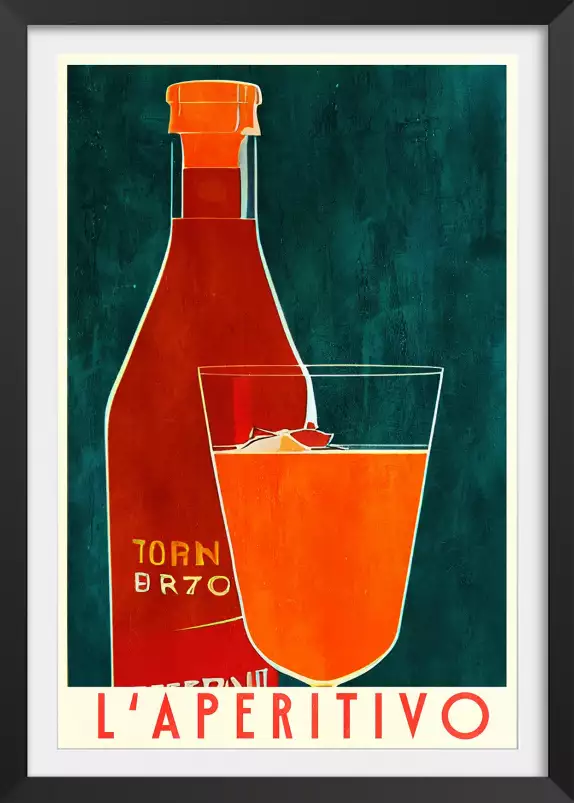 L'Aperitivo - affiche boisson