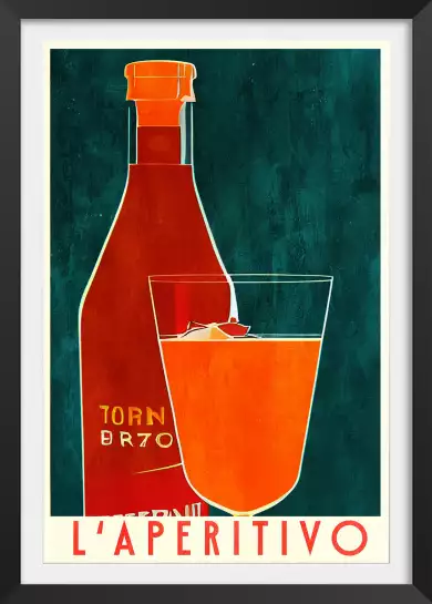 L'Aperitivo - affiche boisson