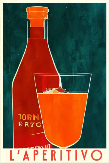 L'Aperitivo - affiche boisson