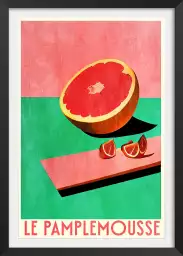 Le Pamplemousse - affiche fruits et legumes