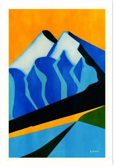 Mont Blanc 1931 - paysage montagne